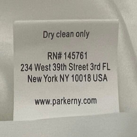 PARKER 'Leona' Abstract Print Halter Cutout Flare Versatile Dress NWT MSRP $297 - Picture 12 of 12